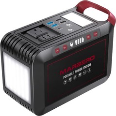 Portable Power Station 300W 237Wh Camping Solar Generator Backup Lithium Battery
