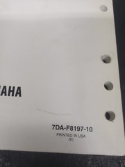 OEM Yamaha Generator Service Shop Manual LIT-19616-01-60 EF4000 EF4200 EF6600 ++