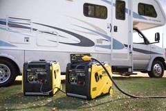 Champion Power Equipment 4500-Watt RV Ready Portable Inverter Yellow