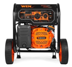 WEN 5600 Watt Portable Generator Electric Start 224cc Transfer Switch and RV