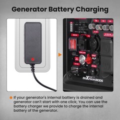 Tri-Fuel 120/240V Inverter Generator 10500W Peak Remote Start for Event Power