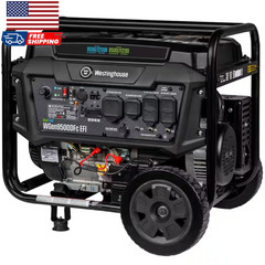 Westinghouse 12,500/9,500-Watt Dual Fuel Gas and Propane Powered EFI Portable US