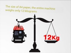 Portable Gasoline Generator for Home Use 1000W 220V Single-Phase Small