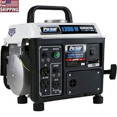 Portable Gas Generator 2-Stroke Outdoor Camping Power Supply 1200W