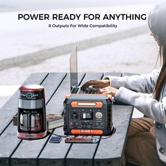 300W Portable Power Station Outdoor Battery Generator for Camping Emergency