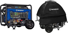 4650W Dual Fuel Generator with Remote Start & Weather Cover