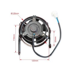 Motorcycle Radiator Cooling Fan Oil Cooler Water Cooler Electric Fan for KTM …