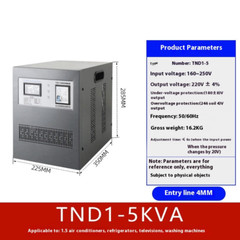 Fully Automatic 220V Household Single-phase Voltage Regulator TND1(SVC)