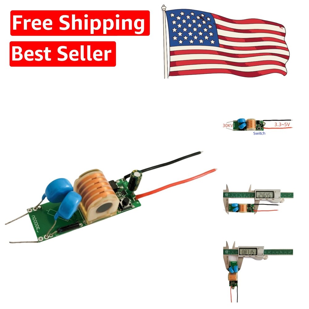 30KV Boost Coil – Efficient Pulse Generator with Low Heat & 24-Hour Operation