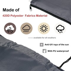 Waterproof Generator Cover w/ Storage Pocket for Honda Eu2000i Eu2200i Generator