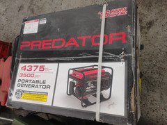 Predator 4375 Max Starting Lots 3500 Running Watts Portable Generator 59207