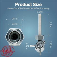 Qeykizy Generator Petcock Valve M16x1.5mm