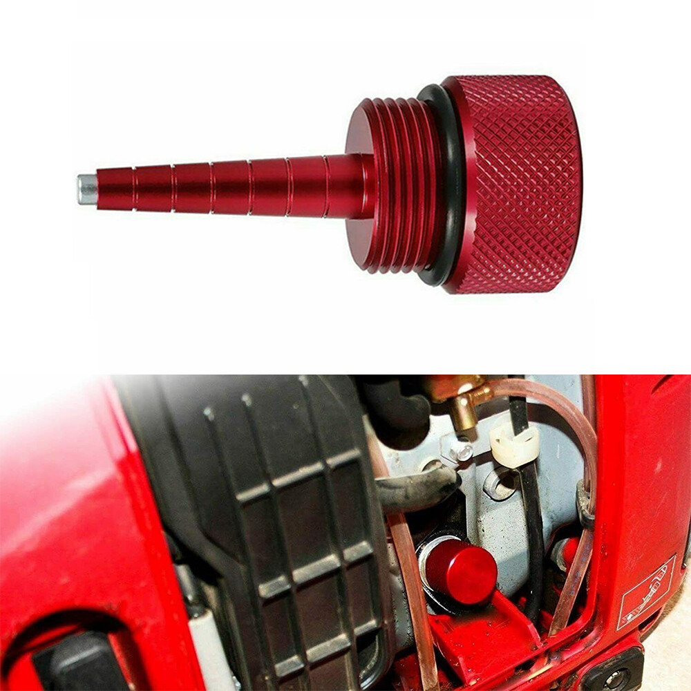 Fit for Honda Generator EU2200i Red Aluminum Magnetic Oil Dipstick