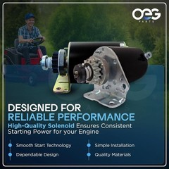 OEG Parts New Starter Compatible with Onan Generator RV Emerald 1975-1986 191…