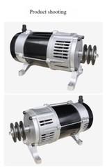 Small Diesel All-Copper Belt-Driven Generator, 3/5/6/8/10 KW, 220/380V, Gasoline