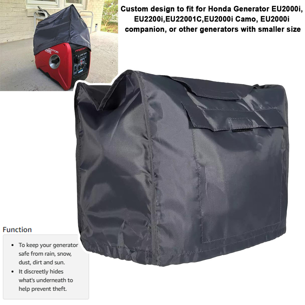 Generator Cover Storage Dustproof Waterproof Outdoor For Honda EU2000i EU2200i