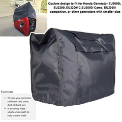 Generator Cover Storage Dustproof Waterproof Outdoor For Honda EU2000i EU2200i
