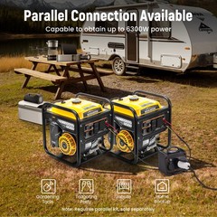 3.5KW Inverter Generator Pure Sine Wave Portable Power Station EPA Certified
