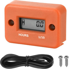 Car Digital Inductive Hour Meter Waterproof IP68, for Gas Engine Generator Te…