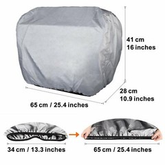 Silver Outdoor Storage Waterproof Generator Cover Dust for Honda EU3000is