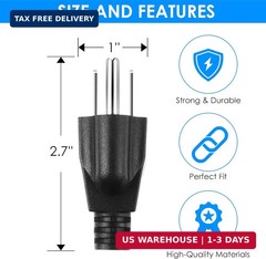 Dreyoo Neutral Ground Bonding Plug for Portable Inverter Generator, Grounding Pl