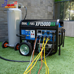 Dual Fuel Portable Generator Gas & Propane Remote Electric Start 15,000-Watt