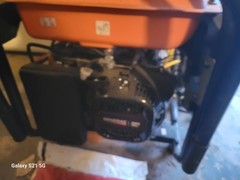 GENERAC POWER RUSH GENERATOR GP 6500 GENERATOR CO SENSE USED Once