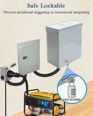 125A Automatic Transfer Switch for Generator, 3P, 120/240V Dual…