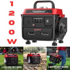 Portable Gas Generator RV Camping Power Electric Small Quiet Gasoline Powered