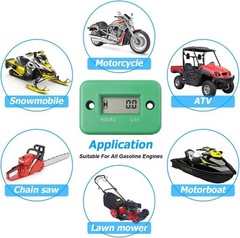 Car Waterproof , for Gas Engine Generator Temperature Gauge Lawn Mower Land T…