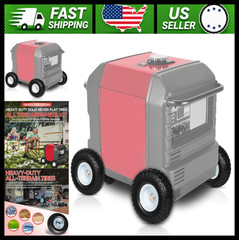 Honda EU3000is Generator All-Terrain Wheel Kit Solid Never-Flat Tires