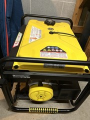 Champion 7500 Starting Watts 6000 Running Watts Portable Generator Yellow Black