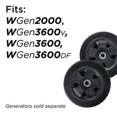 Wgen3600V Portable Generator Wheel Kit