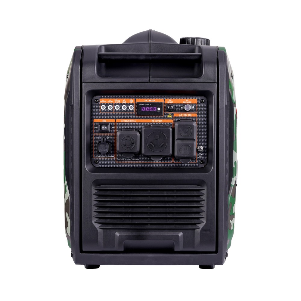 Gasoline 5000 Watt Portable Generator Inverter 4 Stroke Electric Start Home RV