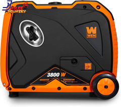 3,800-W Portable RV Ready Gas Powered Inverter Generator with Electric Start