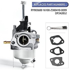 RY903600 Carburetor for Homelite 16100-Z300410-0099 DP242852 Ryobi Generator