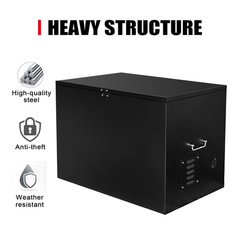 Lockable Generator Box for Outside/Rv/Truck/Trailer, Outdoor Generator Shed Stor