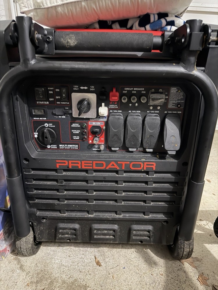Predator 9500watt Super Quiet Inverter Generator