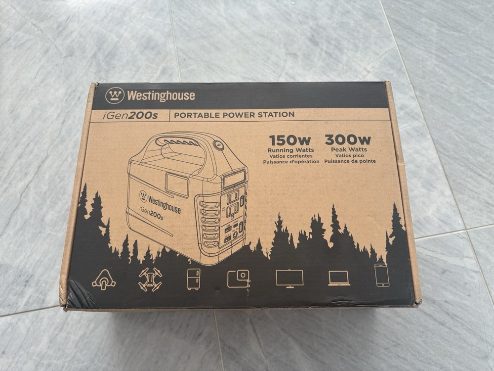 Westinghouse 300 Watt Portable Power Station New In Box!