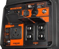 WEN 4,800-W Portable Dual Fuel Inverter Generator with Electric Start, CO Sensor