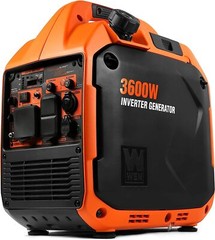 WEN 3,600-W Quiet Portable RV Ready Gas Powered Inverter Generator, Ultralight