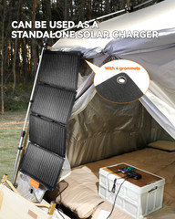 BALDR Solar generator 300W Portable Power Station with 60W solar panel included