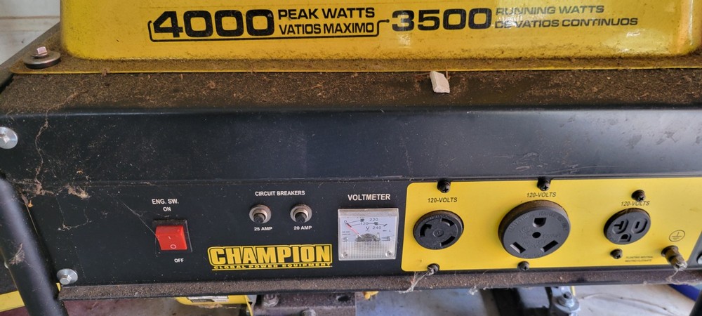 Never Used CHAMPION Generator Power Equipment