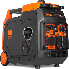 WEN 4,800-W Quiet Portable RV Ready Gas Powered Inverter Generator, Lightweight
