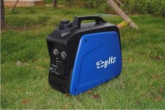 800W Portable Silent Camping Gasoline Power Inverter Generator Set 220V