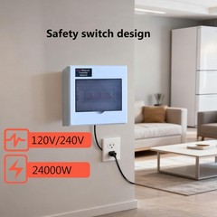 100A Generator Transfer Switch, Manual 120/240V, 24000W…