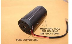 220V550W High Power Permanent Magnet DC Generator Foot DC Motor