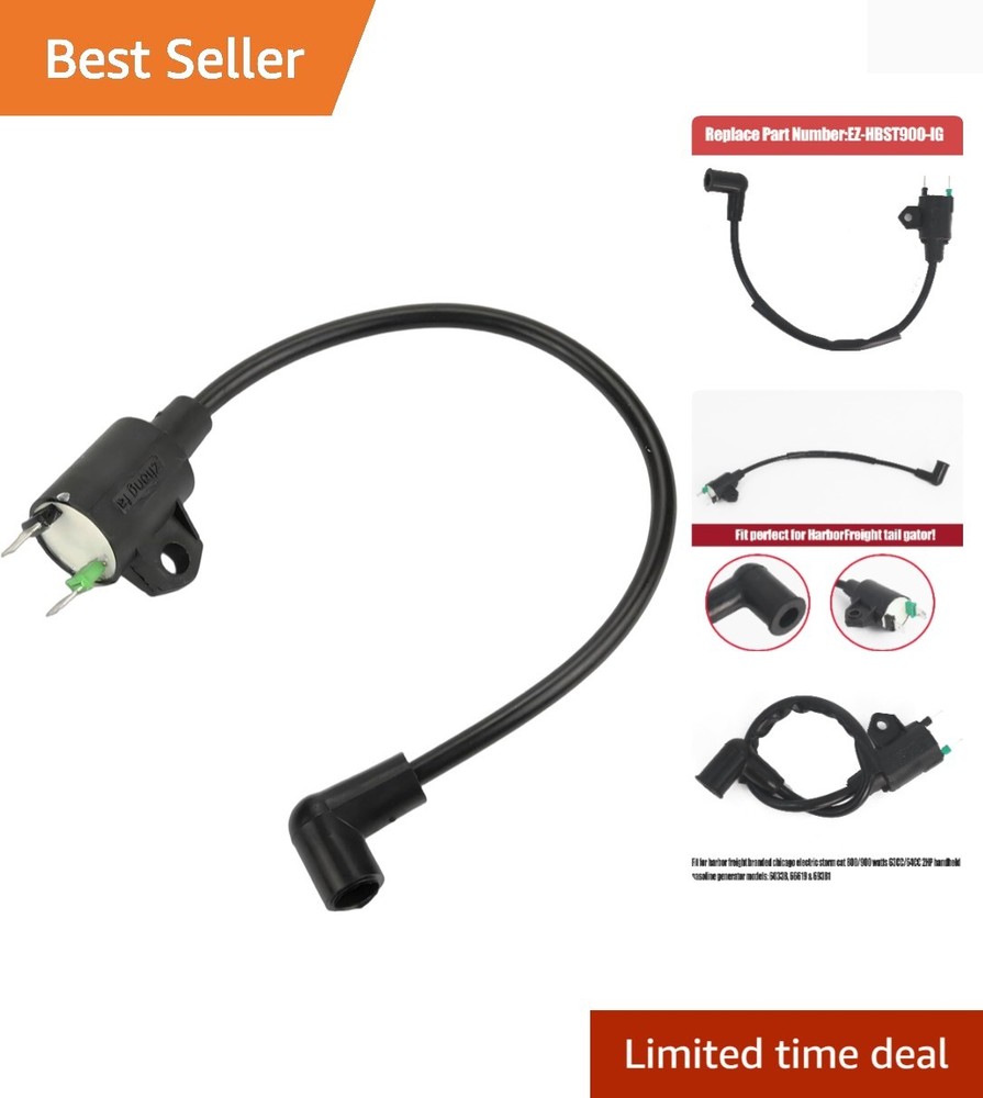 New Ignition Coil Compatible with Harbor Freight Chicago Electric Storm CAT 6…