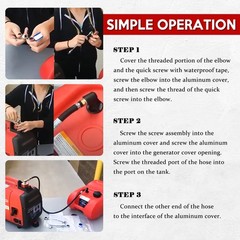 Single System Clam Kit HND1.2CS For Honda EU1000i/EU2000i Generator B.E.R.G.I