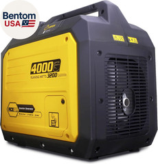 4000 Watt Inverter Generator Portable 149Cc, Gas Powered Generator Quiet for Hom